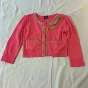 GAP  - long sleeve knit button-down cardigan sweater. Size 12 to 18 months.
